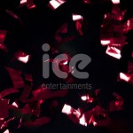 Ice Cannons Product Packaging Red Foil Confetti